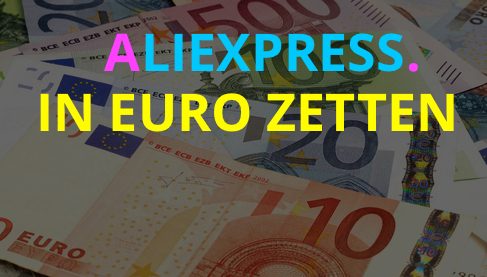 aliexpress in euro zetten